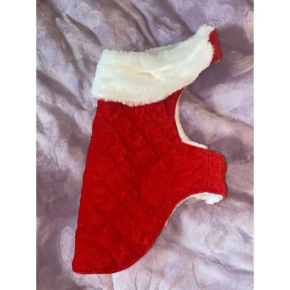 Holiday dog coat jacket shirt